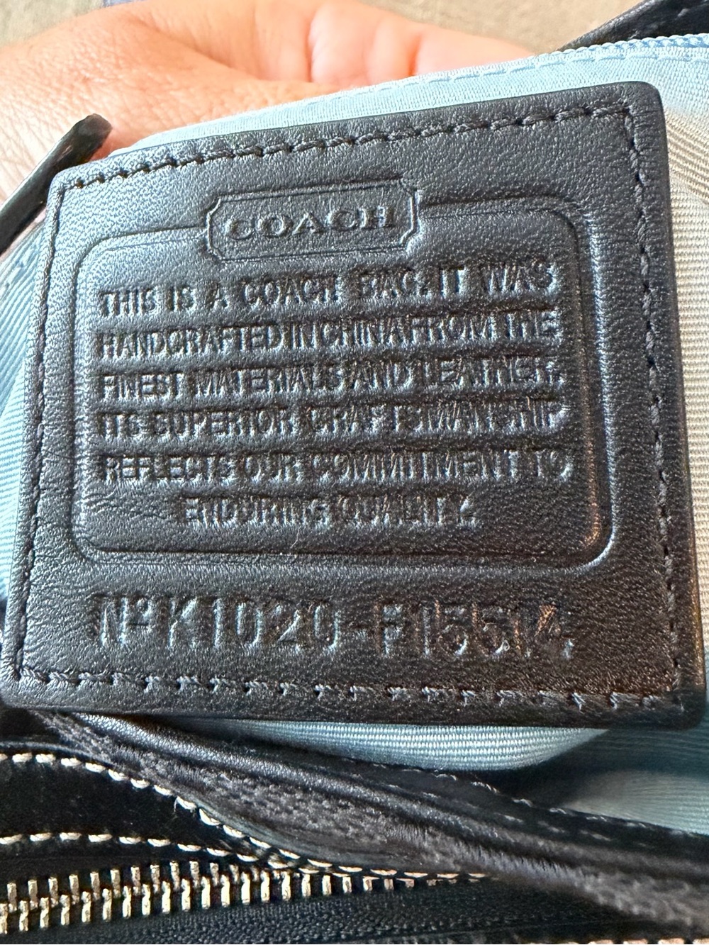 Coach Black Signature C Hobo Canvas Buckle Shoulder Bag Vintage Y2K - Picture 3 of 4